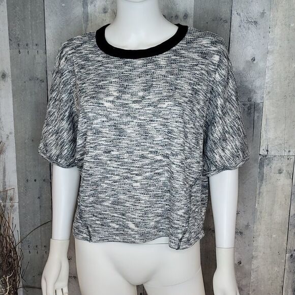 FREE People Slouchy Dolman 1/2 sleeves top - Picture 2 of 8